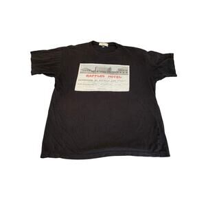 Rare Raffles Hotel T-Shirt – Men’s XL – Black – Vintage Travel Tee –